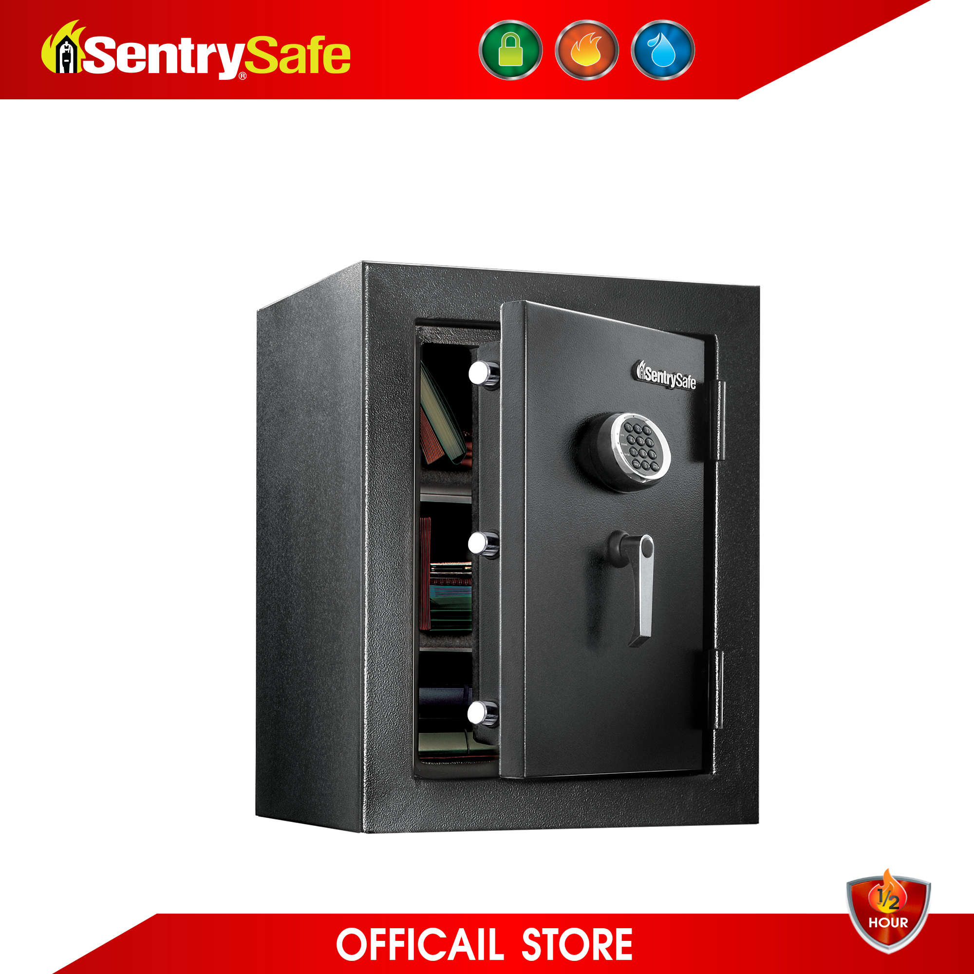 EF3428E Fire/Water Digital Safe
