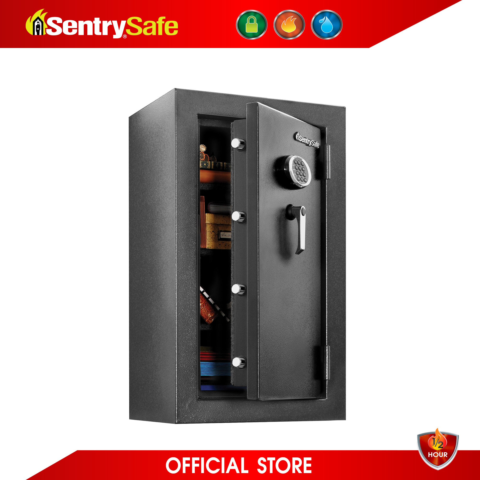EF4738E Fire/Water Digital Safe