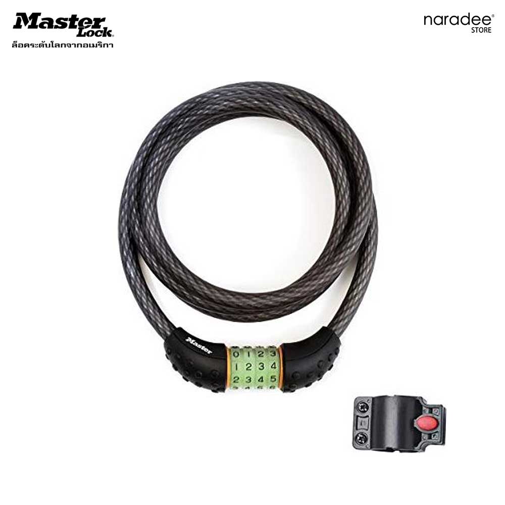 Master Lock 8190EURDPRO - Resettable Combination Cable Lock