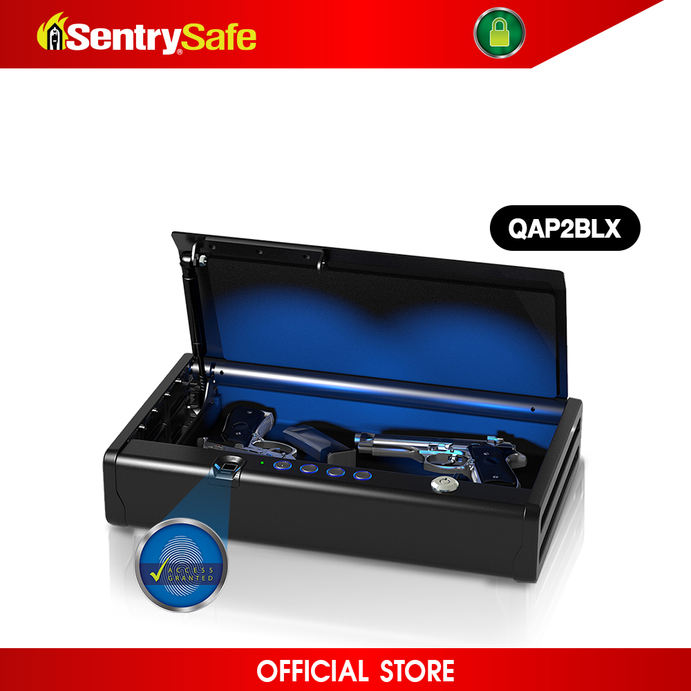QAP2BLX Biometric Pistol Safe