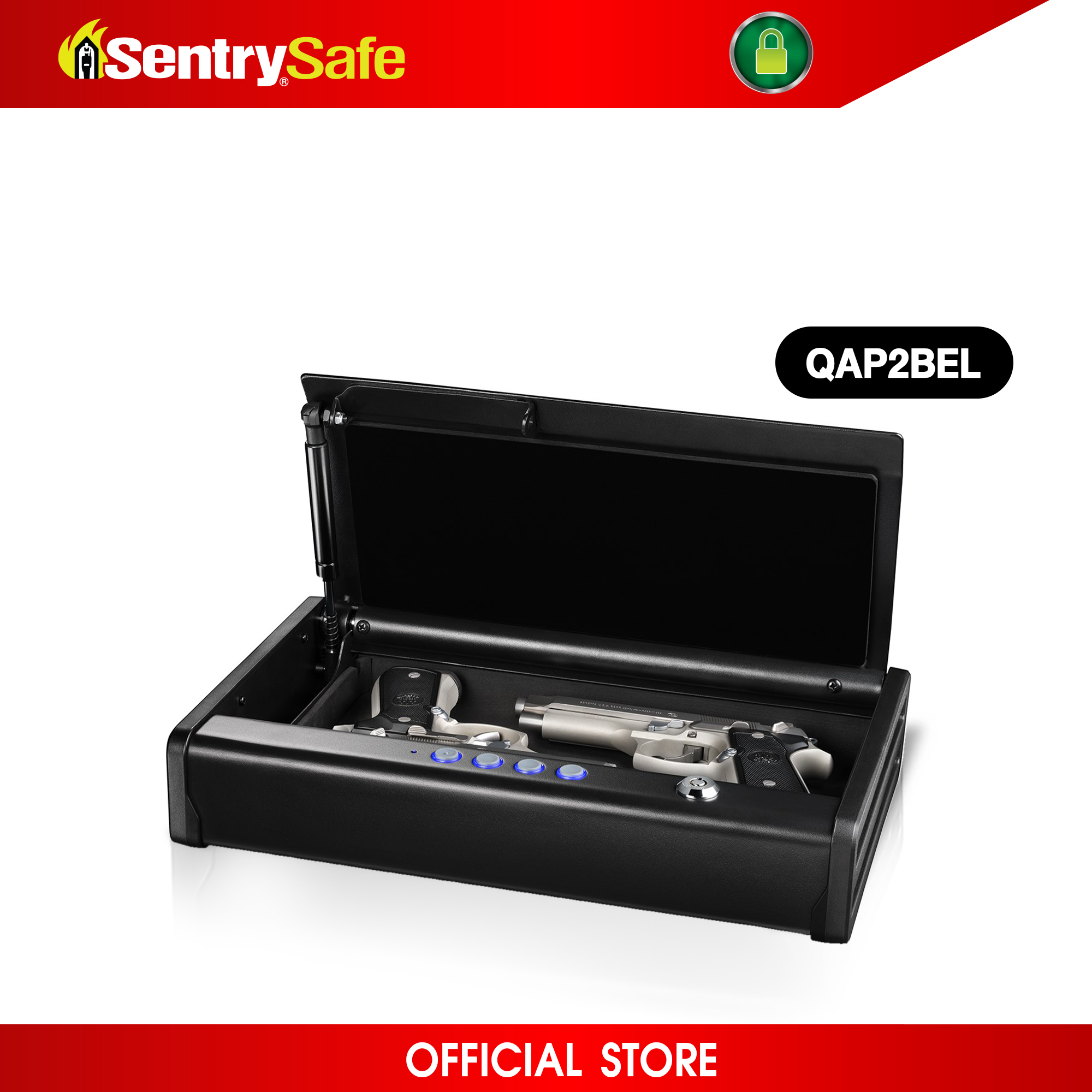 QAP2EL Digital Pistol Safe