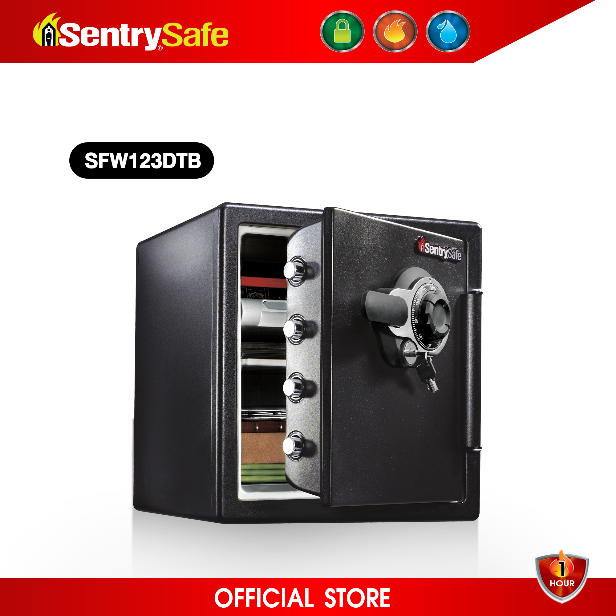 SFW123DTB Fire/Water Safe - Combination