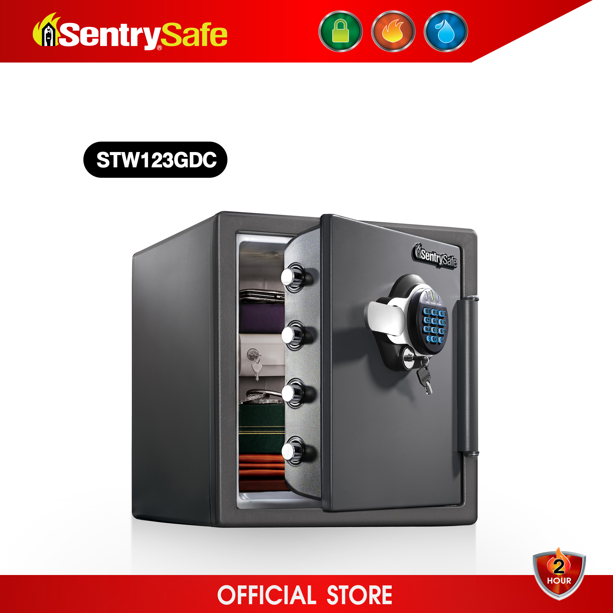 STW123GDC Fire/Water Safe - Digital