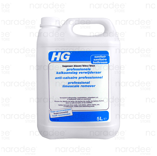 HG professional limescale remover 5 L. (Blue)