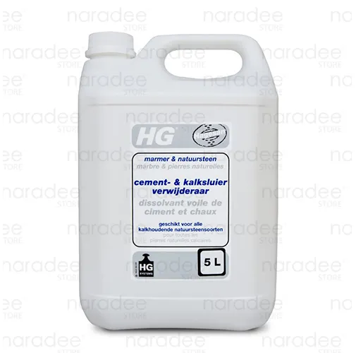 HG natural stone cement & lime film remover 5 L.