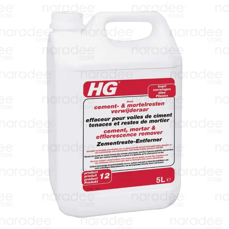 HG cement, mortar & efflorescence remover 5L