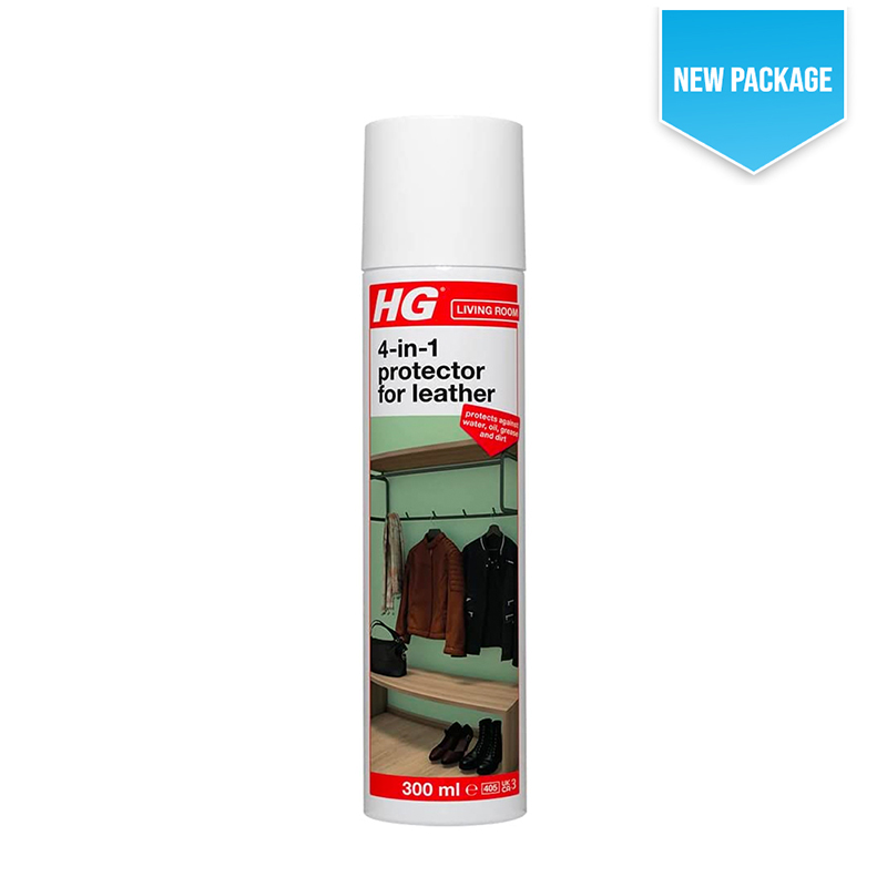 HG water, oil, grease & dirt repellent for leather 300 ml.