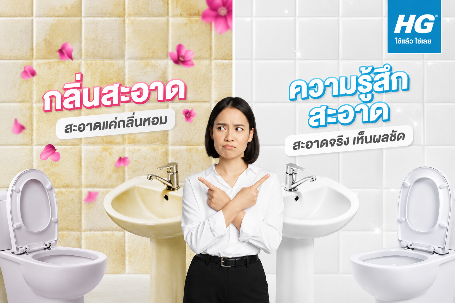 สรุปแล้ว… จะเอาแค่เรื่อง “กลิ่นที่สะอาด” หรือต้องการ “ความรู้สึกที่สะอาด” กันแน่!!!