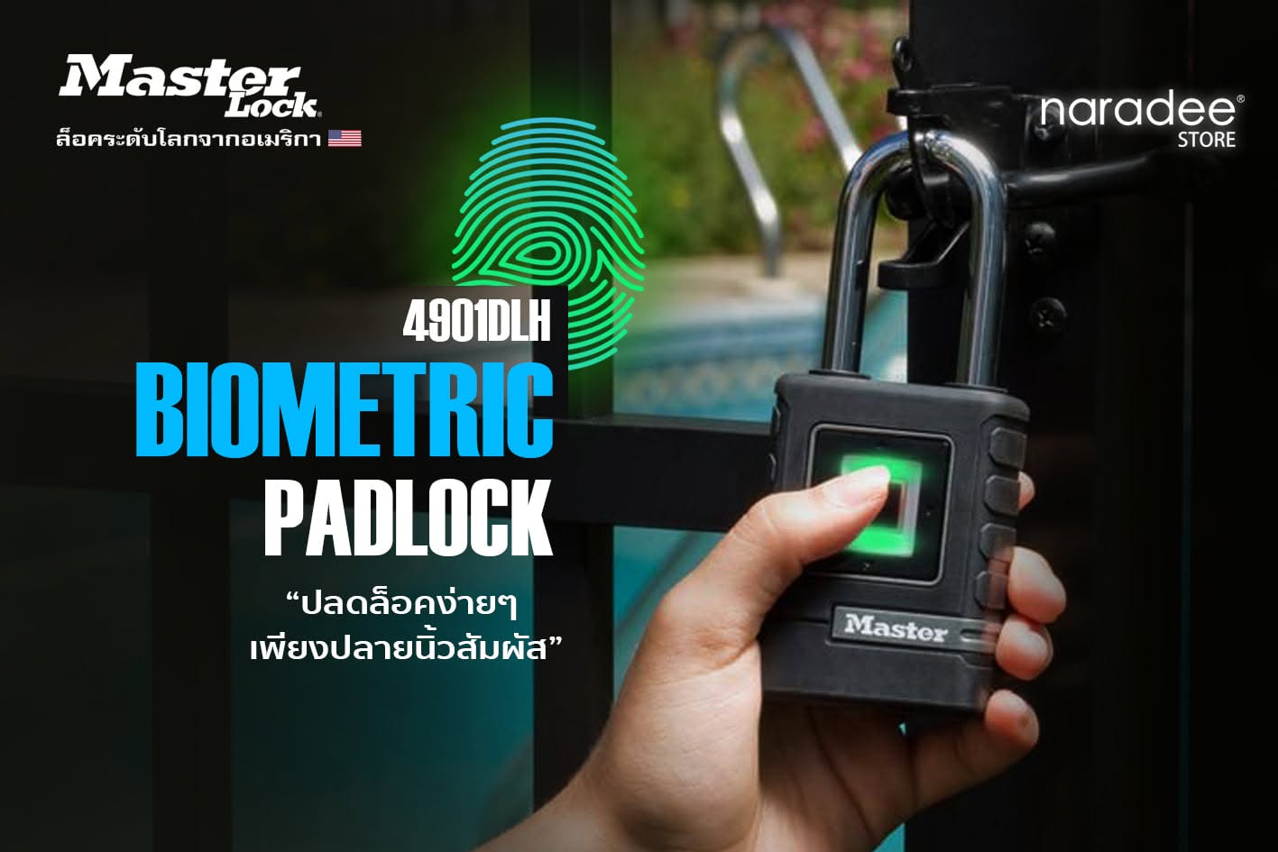 Coming soon!!! “Biometric Padlock”