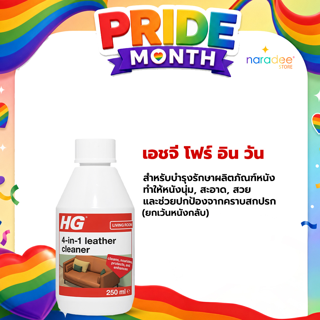 HG 4-in-1 leather cleaner
