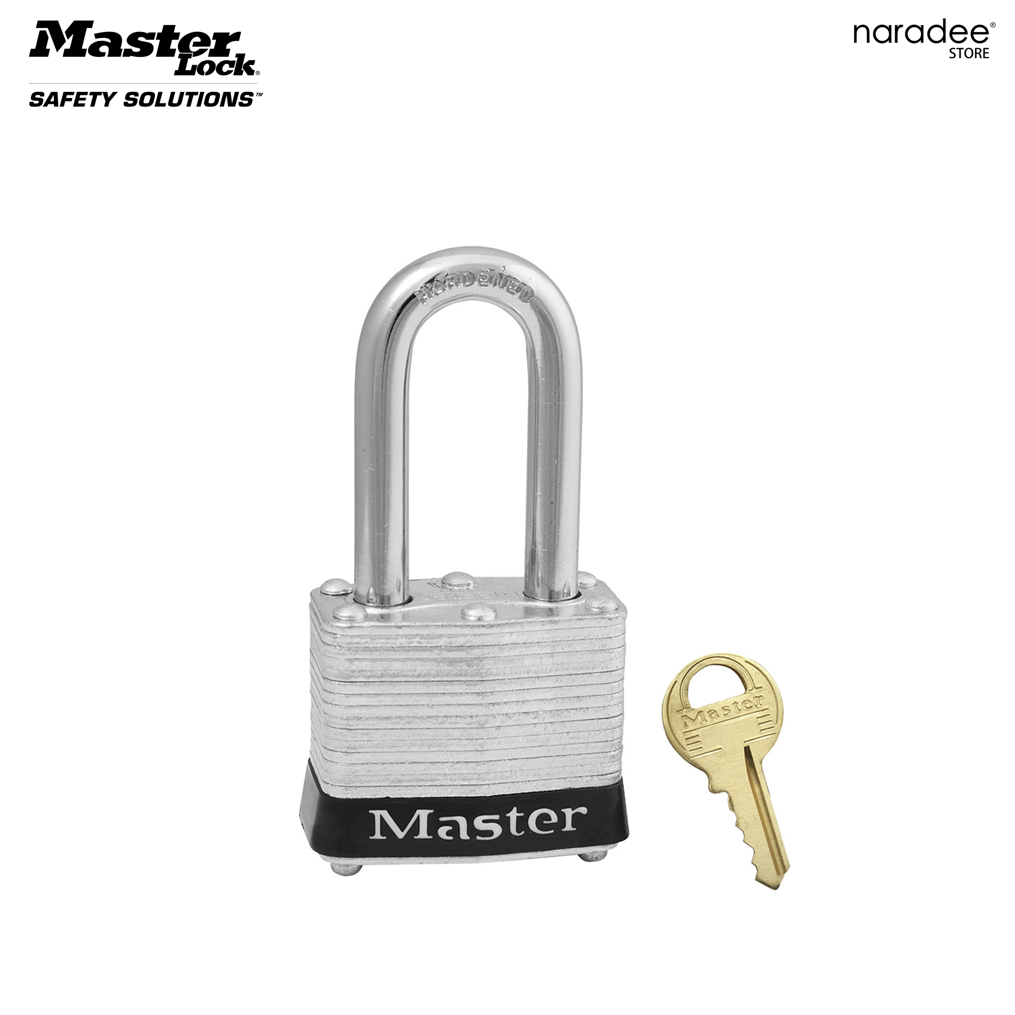 Master Lock 3LFBLK - Laminated Steel Safety Padlock
