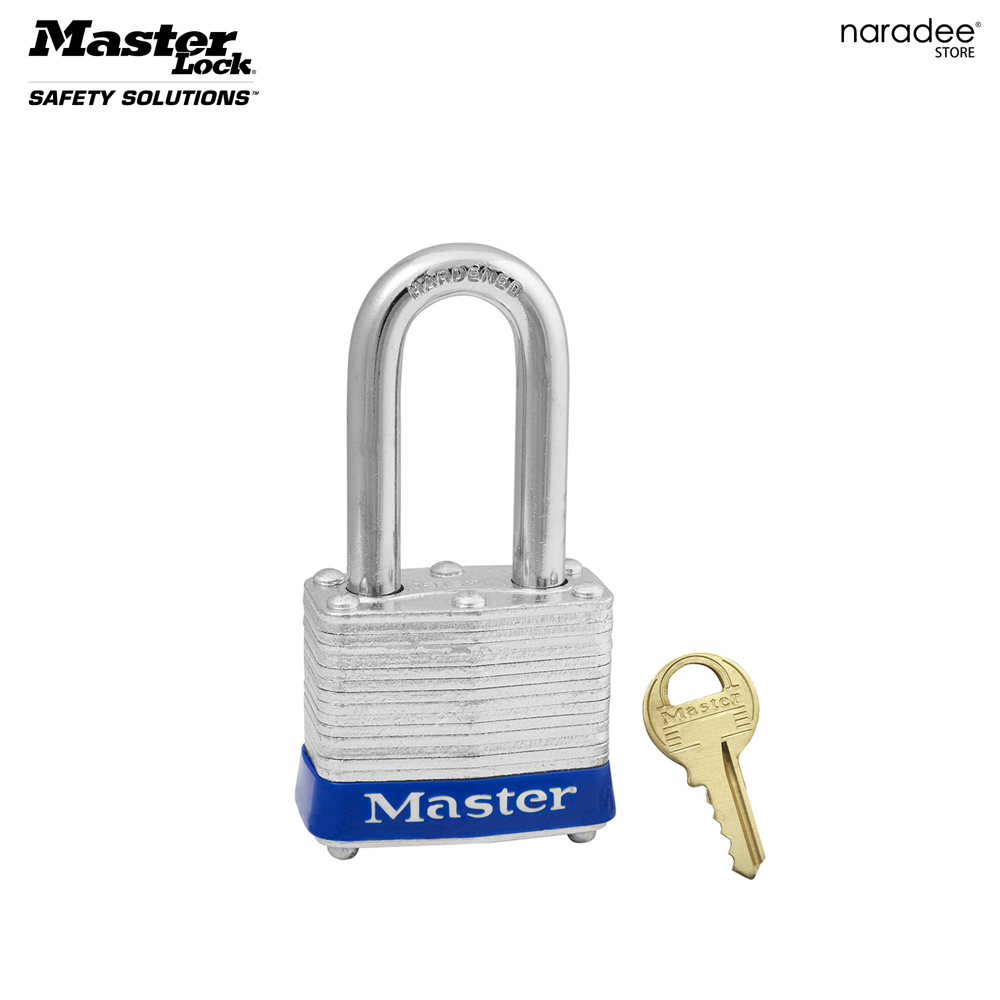 Master Lock 3LFBLU - Laminated Steel Safety Padlock