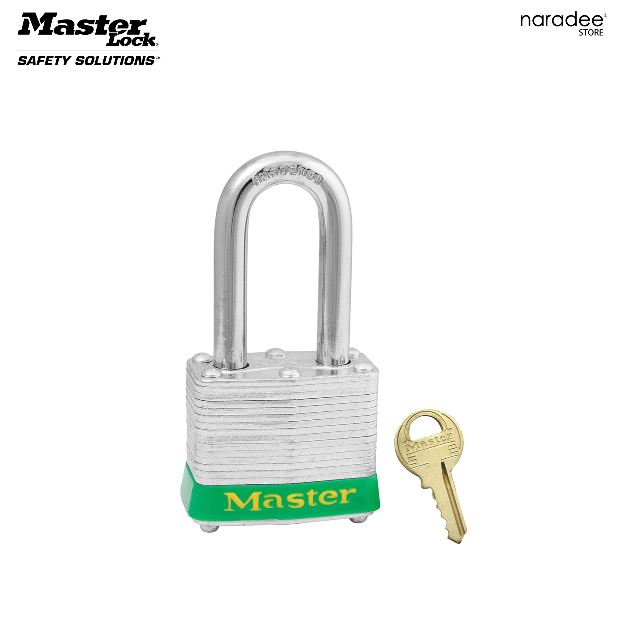 Master Lock 3LFGRN - Laminated Steel Safety Padlock