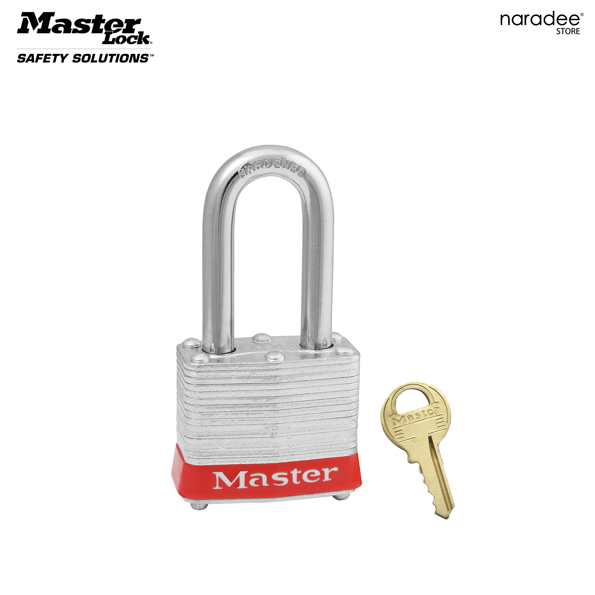 Master Lock 3LFRED - Laminated Steel Safety Padlock