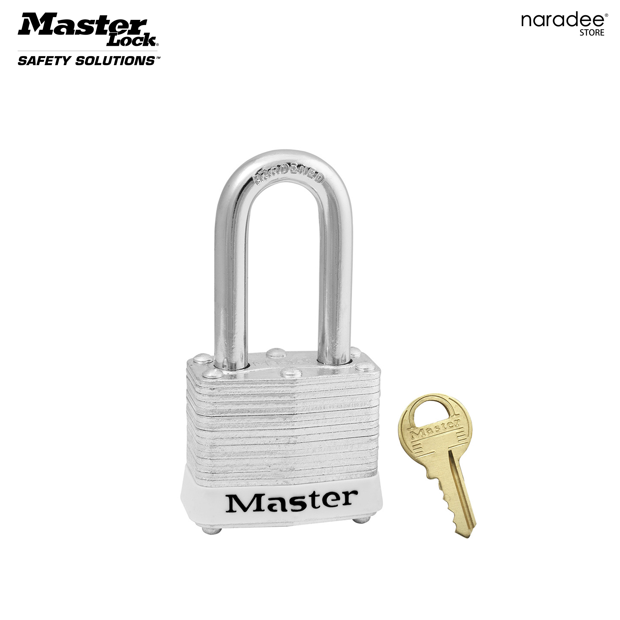 Master Lock 3LFWHT - Laminated Steel Safety Padlock