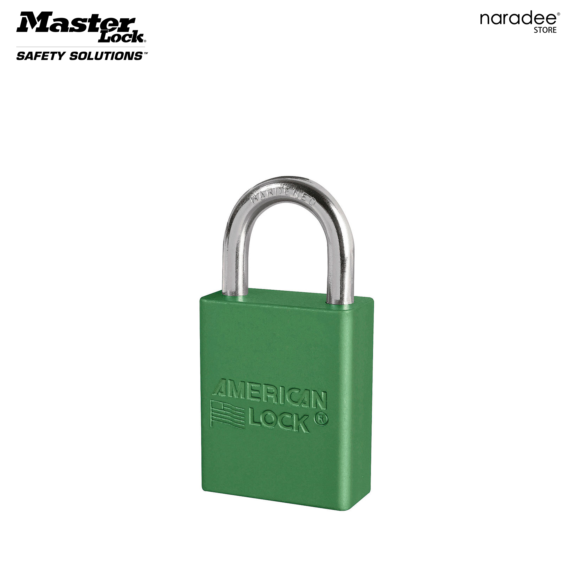 Master Lock A1105GRN - Aluminum Safety Padlock