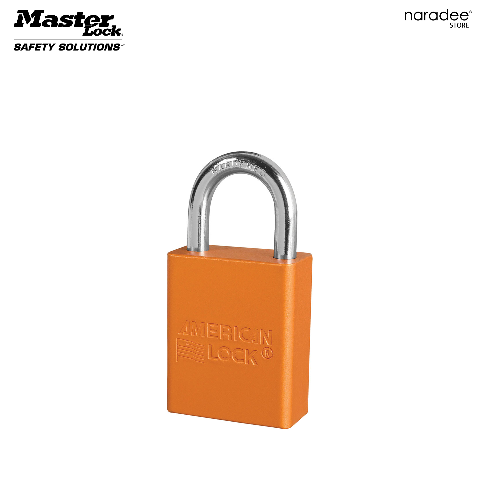 Master Lock A1105KAORJ - Aluminum Safety Padlock