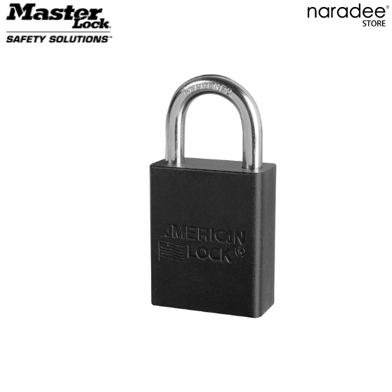 มาสเตอร์ล็อก S1105BLK - กุญแจเซฟตี้ อลูมิเนียม (Key Retaining)