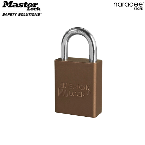 มาสเตอร์ล็อก S1105BRN - กุญแจเซฟตี้ อลูมิเนียม (Key Retaining)