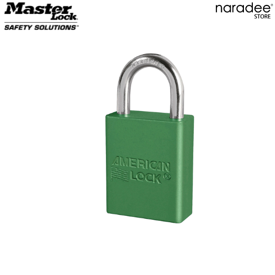 มาสเตอร์ล็อก S1105GRN - กุญแจเซฟตี้ อลูมิเนียม (Key Retaining)