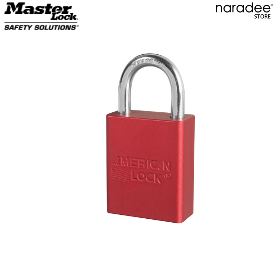มาสเตอร์ล็อก S1105RED - กุญแจเซฟตี้ อลูมิเนียม (Key Retaining)