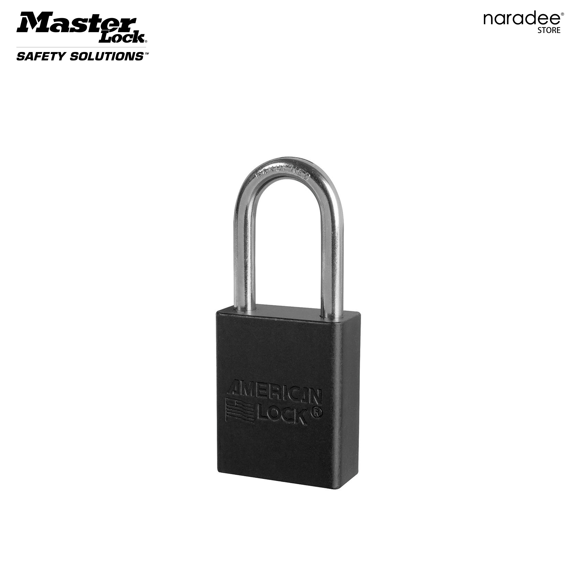 มาสเตอร์ล็อก S1106BLK - กุญแจเซฟตี้ อลูมิเนียม (Key Retaining)