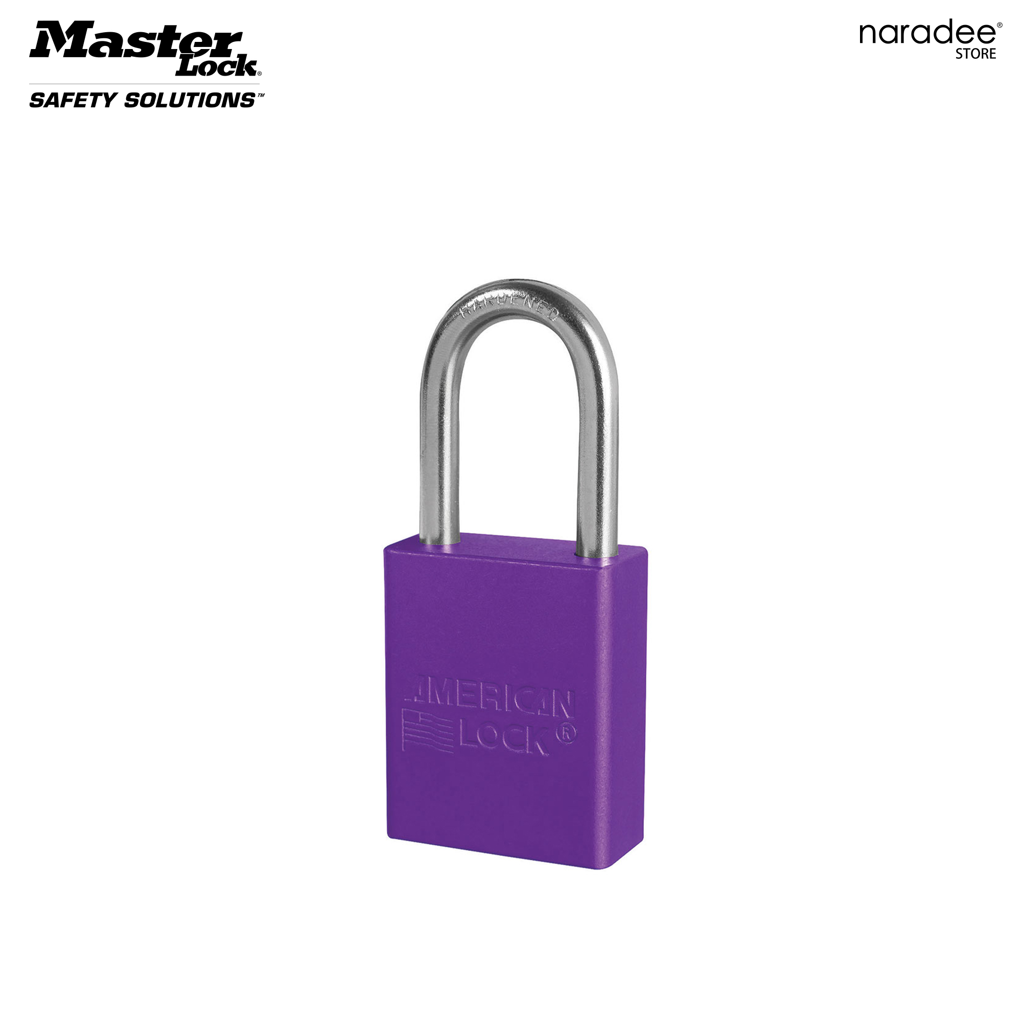 มาสเตอร์ล็อก S1106PRP - กุญแจเซฟตี้ อลูมิเนียม (Key Retaining)