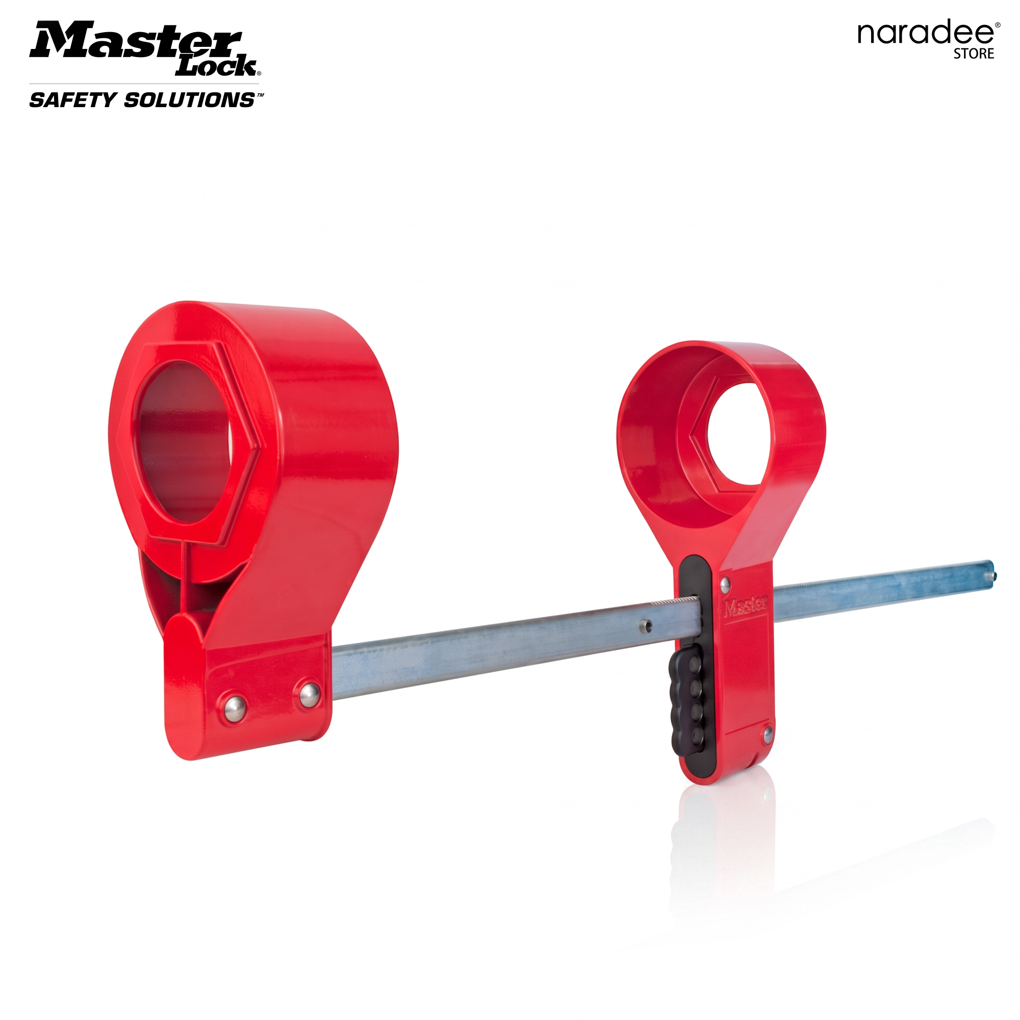 Master Lock S3924 - Blind Flange Lockout Device, Large