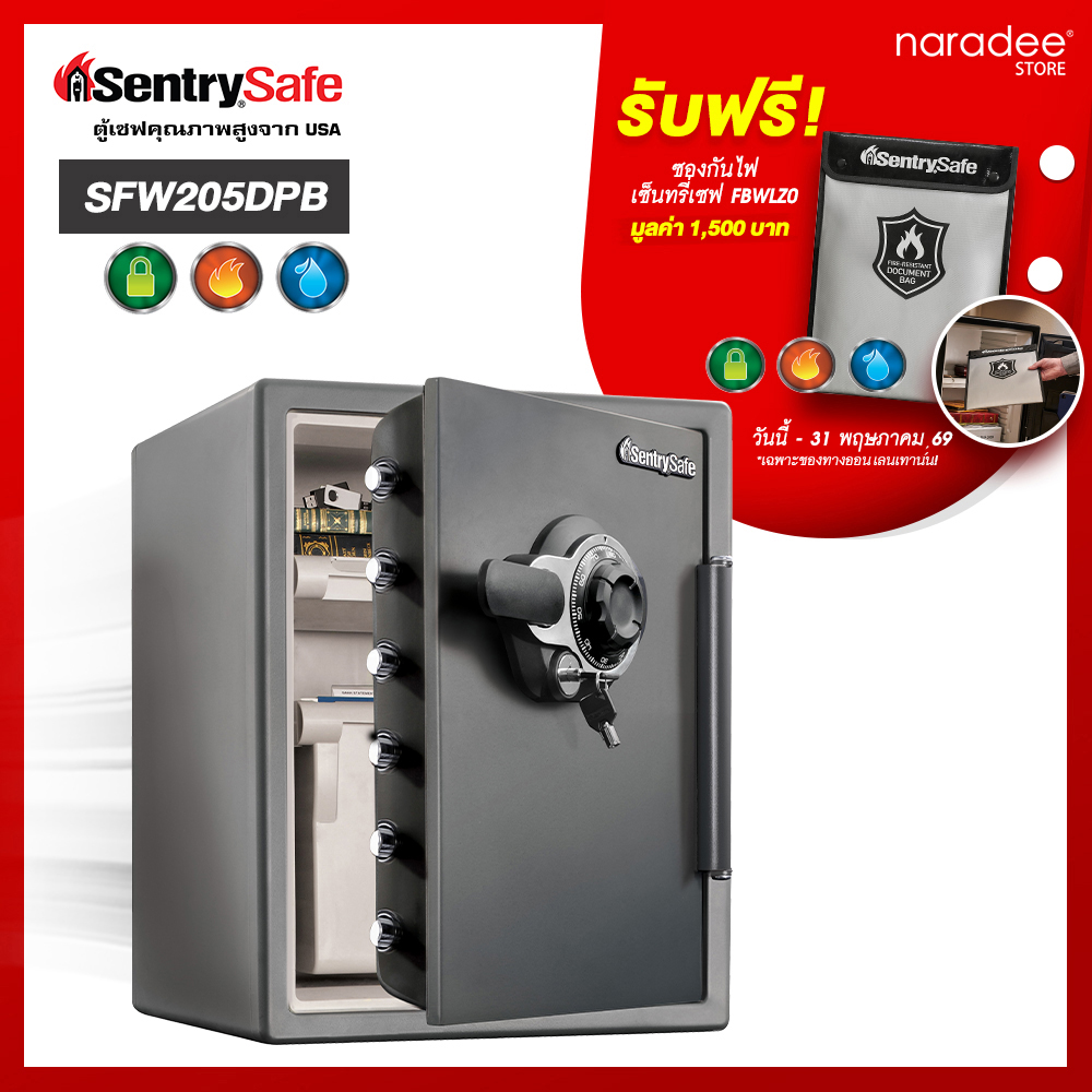 SFW205DPB Fire/Water Safe - Combination