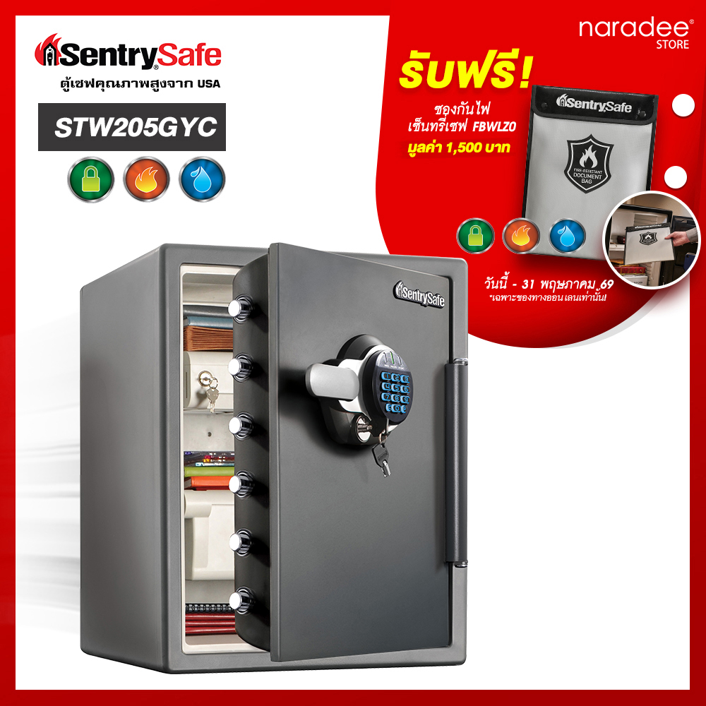 STW205GYC Fire/Water Safe - Digital