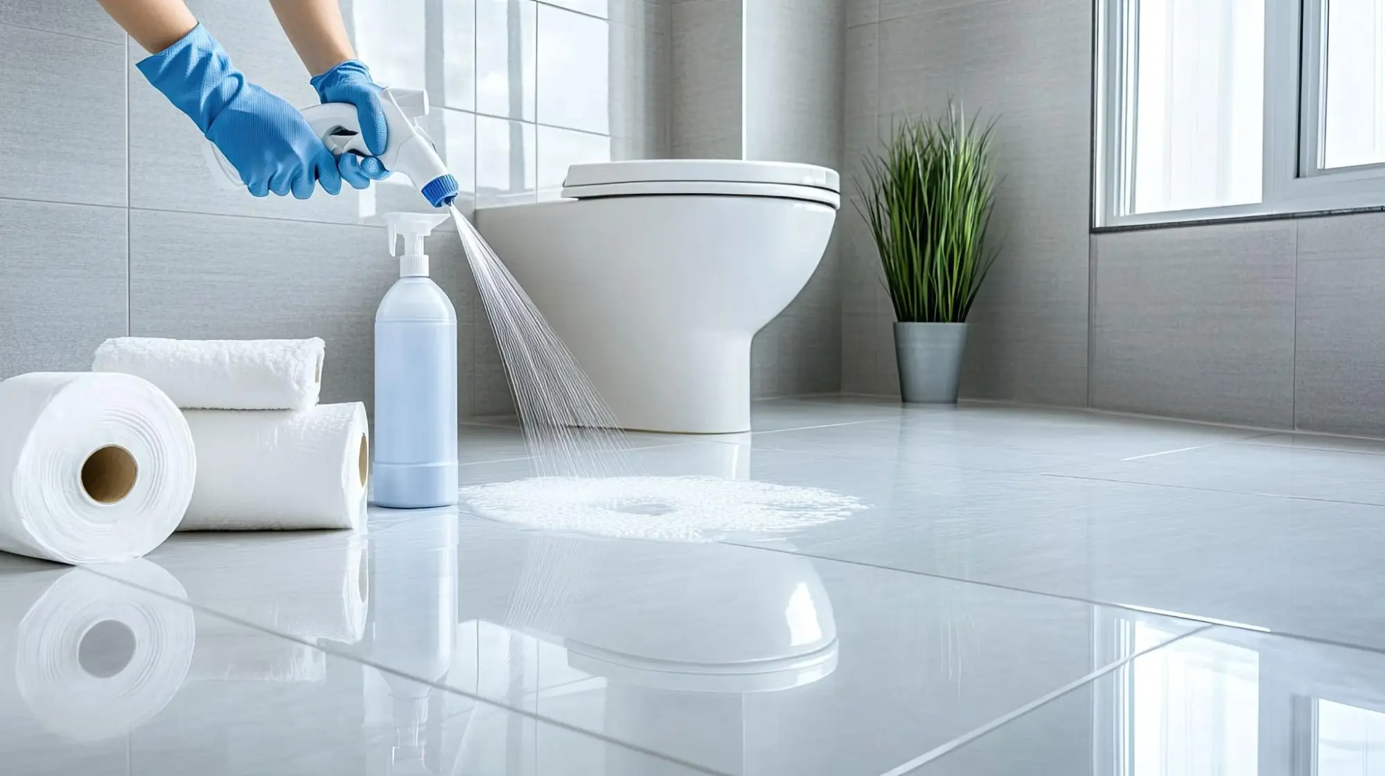 วิธีล้างห้องน้ำ