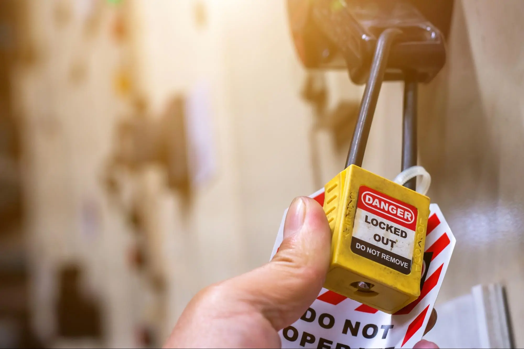 ขั้นตอนการทำ Lockout Tagout