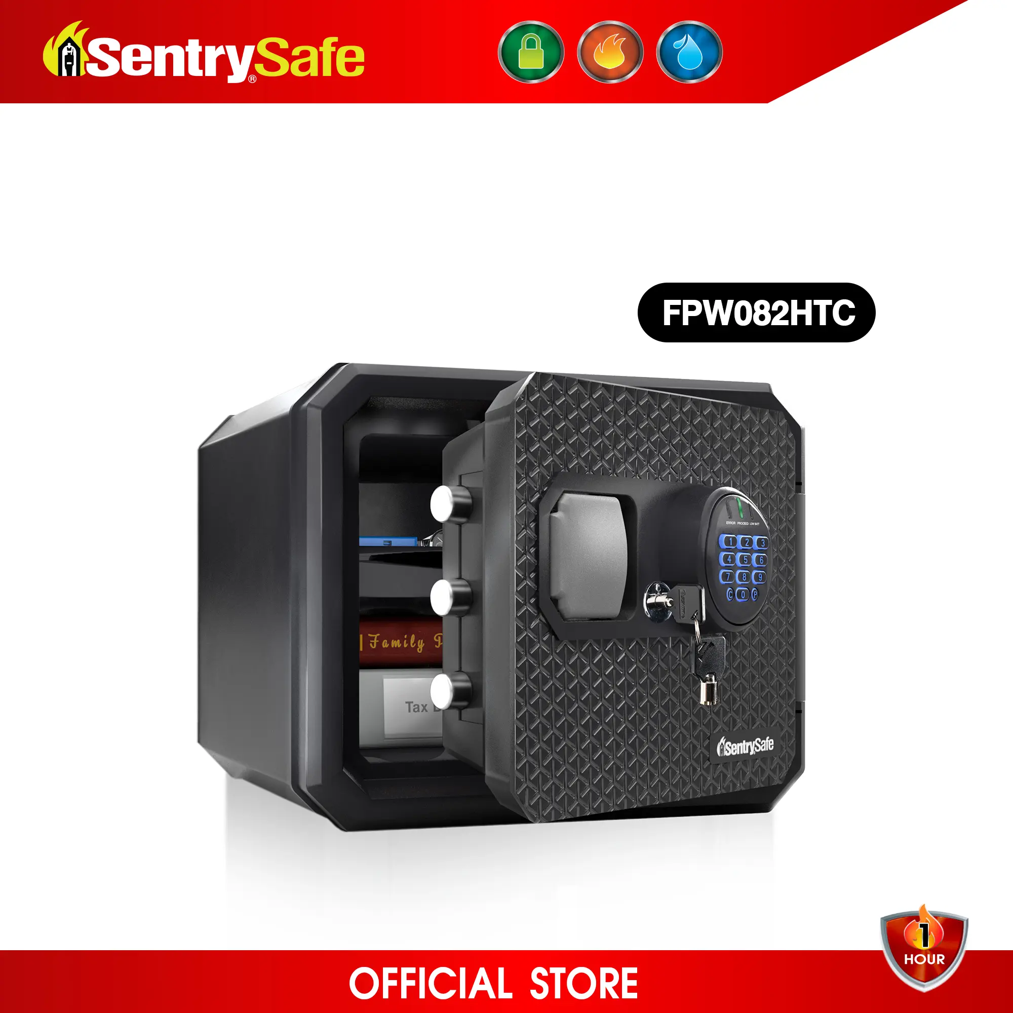 ตู้เซฟ SentrySafe FPW082HTC