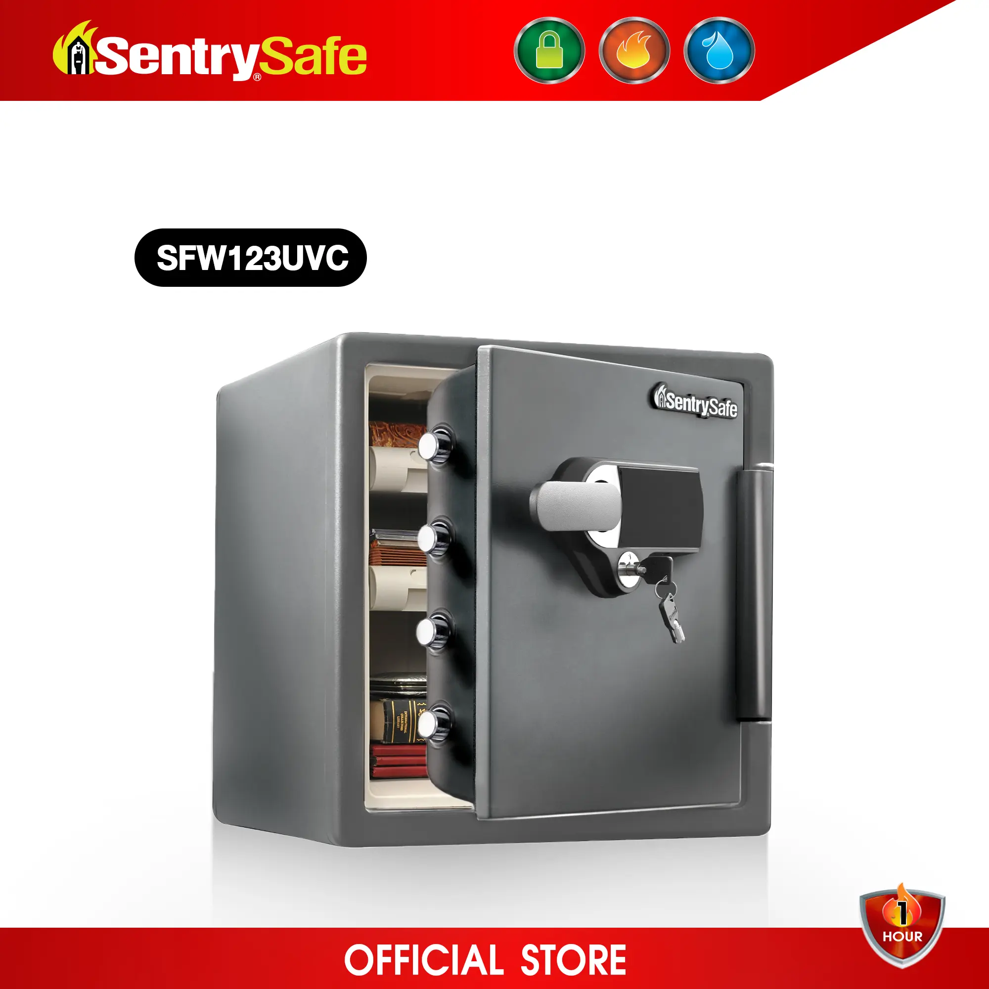 ตู้เซฟ SentrySafe SFW123UVC